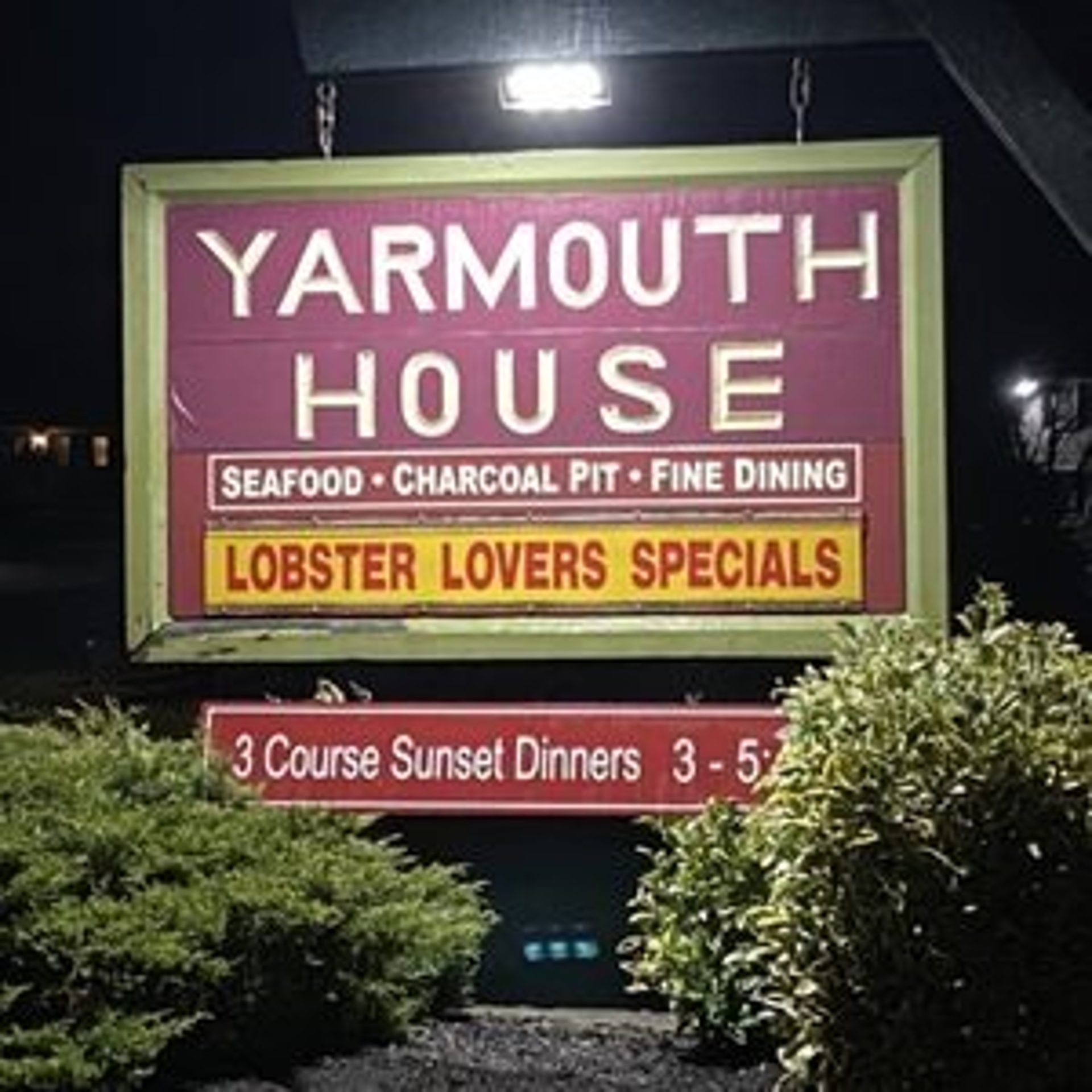 Yarmouth House Rewards