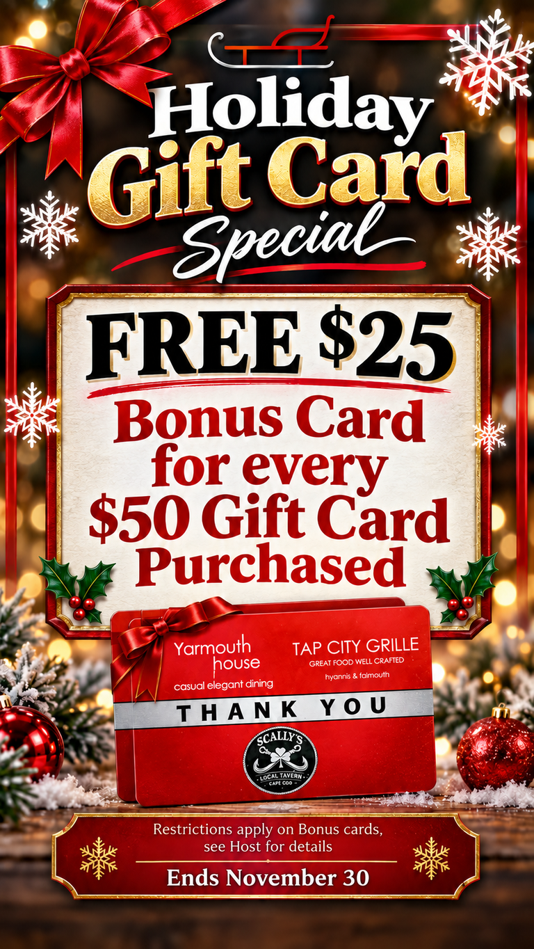 Holiday Gift Card Special