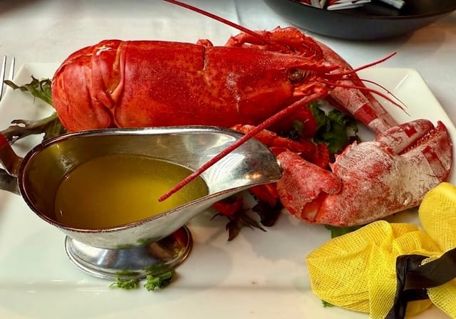 1 1/4 lb Boiled Lobster.